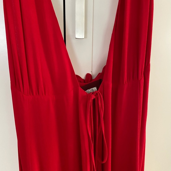 Reformation Red Dress Gown Size 2 - Picture 5 of 12